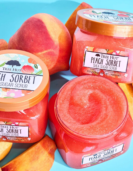 Tree Hut Peach Sorbet Sugar Scrub 510g Скраб для тела — Фото 1