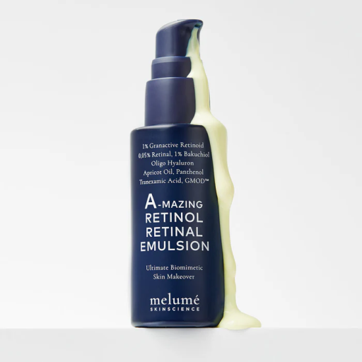 Melume A-mazing Retinol Retinal Emulsion 30ml Ночная микроэмульсия с ретиноидом и ретиналем — Фото 1
