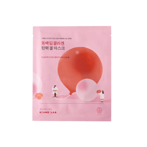 Round Lab Camellia Deep Collagen Firming Gel Mask 34 ml Гелева маска з колагеном
