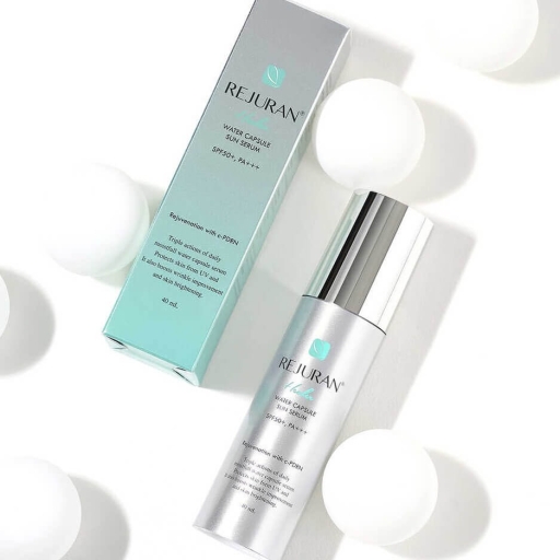 Rejuran Water Capsule Sun Serum SPF 50/PA +++ 40ml Сонцезахисна сироватка з гідрокапсулами — Фото 1