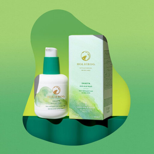 HoliFrog Shasta AHA Refining Acid Wash 150ml Очищающее средство для чистоты пор и сияния — Фото 3