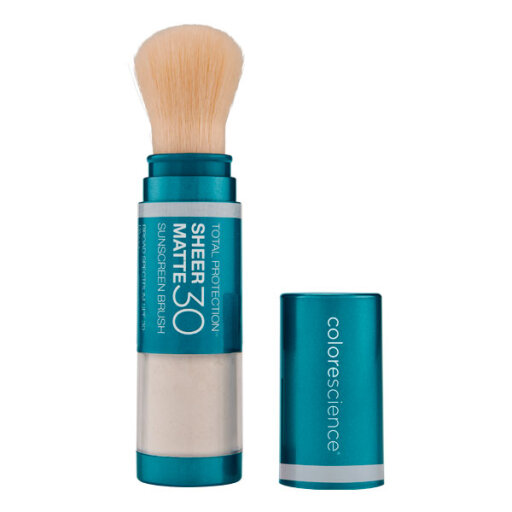 Colorescience Sunforgettable Total Protection Sheer Matte Sunscreen SPF 30 4.3 g Сонцезахисна матуюча пудра з пензлем — Фото 1