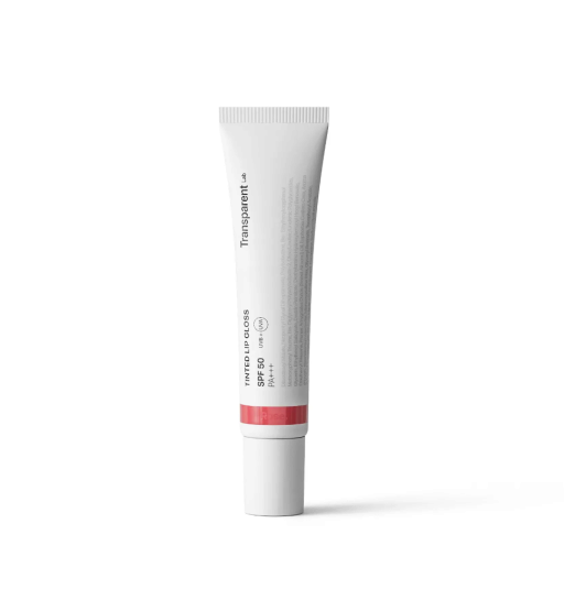 Transparent Lab Tinted lip Gloss SPF 50 ROSE 15ml Зволожуючий бальзам для губ із SPF 50
