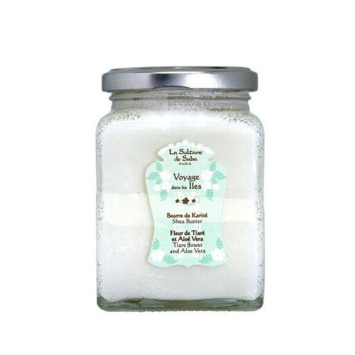 La Sultane De Saba Shea Butter Aloe Vera Tiare Flowers 300ml Масло Тиаре и Алое Вера