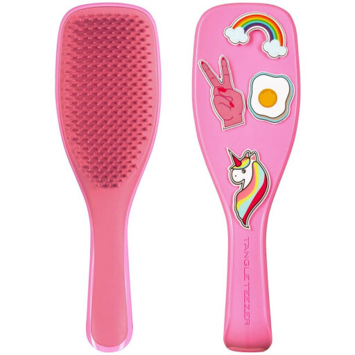 Щетка с наклейками Tangle Teezer The Wet Detangler Coral Pick ‘n’ Stick — Фото 1