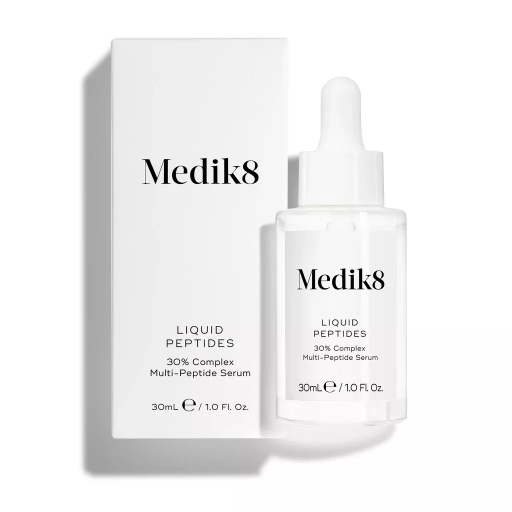 Medik8 Liquid Peptides 30 ml Комплекс увлажняющих пептидов на косметических дронах — Фото 1