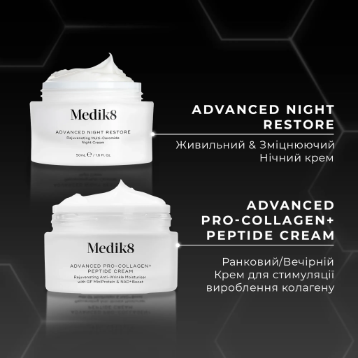 Medik8 Advanced Pro Collagen+Peptide Cream REFILL 50 ml Омолоджувальний зволожувальний крем проти зморшок &mdash; Фото 5