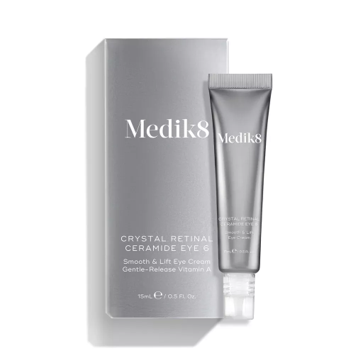 Medik8 Crystal Retinal Ceramide Eye 6 15ml Крем навколо очей з вітаміном А та керамідами — Фото 1