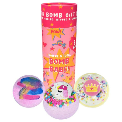 Bomb Cosmetics Set Pink Набор из 3-х Бомбочек &quot;Розовый&quot;