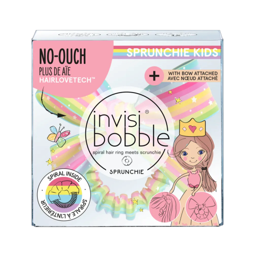 Резинка-браслет для волос invisibobble SPRUNCHIE KIDS Let&#039;s Cheese Rainbows — Фото 1