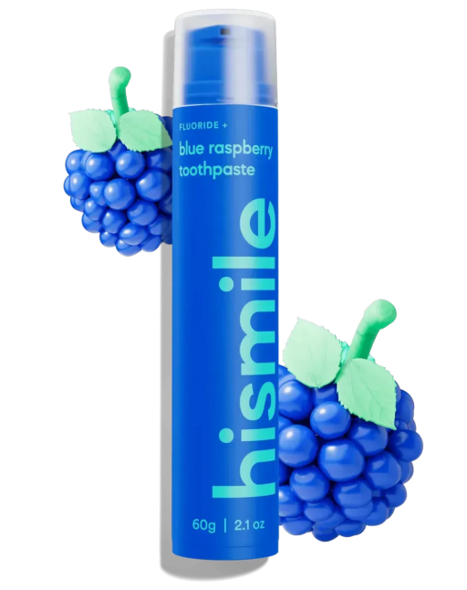 Hismile Blue Raspberry Toothpaste 60g Зубна паста зі смаком блакитної малини