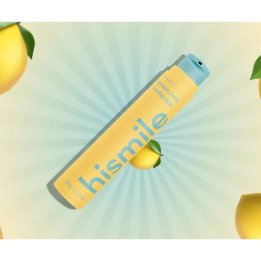 Hismile Lemon Twist Toothpaste 60g Зубна паста зі смаком лимону — Фото 2