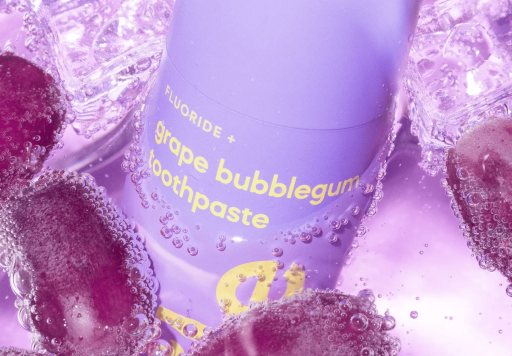 Hismile Grape Bubblegum Toothpaste 60g Зубна паста зі смаком виноградної жуйки — Фото 2