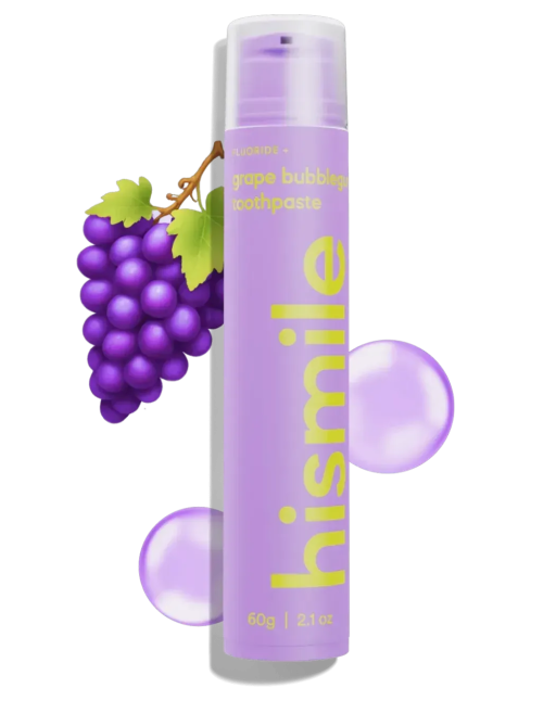 Hismile Grape Bubblegum Toothpaste 60g Зубна паста зі смаком виноградної жуйки