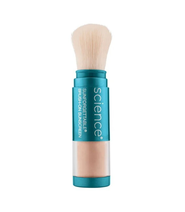 Colorescience Sunforgettable Total Protection Brush-On Shield SPF 50 Medium / Напівнасичений 6 g Сонцезахисна пудра з пензлем — Фото 1