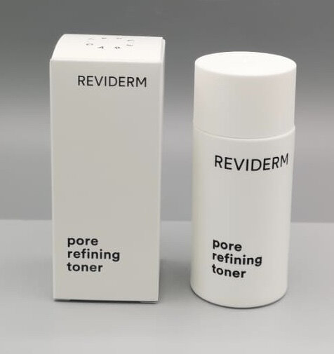 Reviderm Pore refining toner 50ml Тоник для очистки пор с эффектом мягкого пилинга — Фото 1