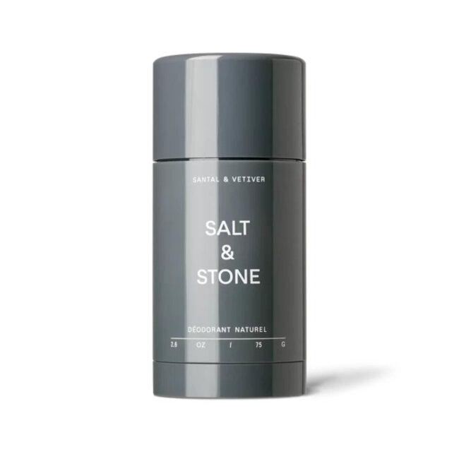 SALT&STONE Natural Deodorant Santal&Vetiver (Sensitive Skin) 75g Натуральний дезодорант для чутливої шкіри з ароматом сандалового дерева та ветивер — Фото 1