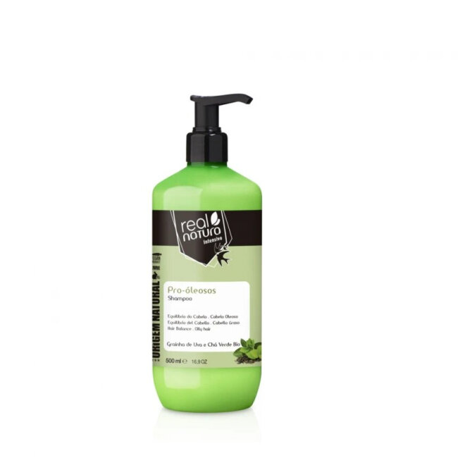Real Nature Sem Sal PRO-OLEOSOS Shampoo 500ml Шампунь для жирного волосся — Фото 1