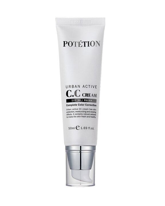 Potetion Urban Active CC Cream SPF 38 PA+++ 50ml CC-крем для всіх типів шкіри — Фото 1