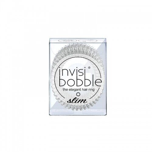 Резинка-браслет для волосся invisibobble SLIM Crystal Clear — Фото 2