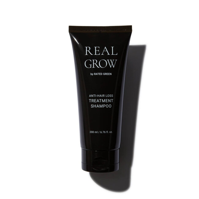 Rated Green Real Grow Anti Hair Loss Treatment Shampoo 200ml Шампунь від випадіння волосся — Фото 1