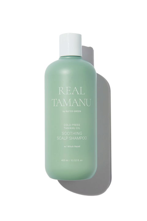 Rated Green Real Tamanu Cold Pressed Tamanu Oil Soothing Scalp Shampoo 400ml Успокаивающий шампунь с маслом тамана — Фото 1