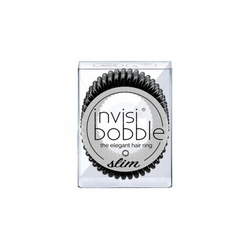 Резинка-браслет для волос invisibobble SLIM True Black — Фото 2