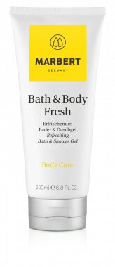 Marbert Bath & Body Fresh Refreshing Bath & Shower Gel 200ml Освіжаючий гель для душу — Фото 1