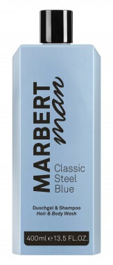 Marbert Man Classic Steel Blue Shower Gel & Shampoo 400ml Шампунь та гель для душу — Фото 1