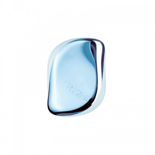 Расческа Tangle Teezer Compact Styler Sky Blue Delight Chrome — Фото 1