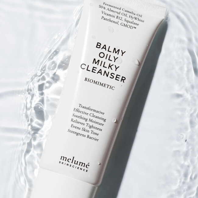 Melume Balmy Oily Milky Cleanser 125 ml Освітлюючий зволожувальний бальзам для очищення шкіри — Фото 1