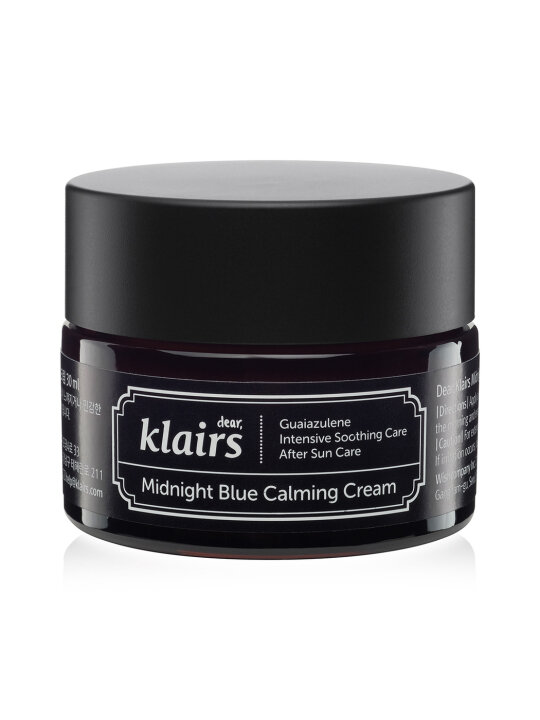 Dear Klairs Midnight Blue Calming Cream 30ml Успокаивающий ночной крем для лица — Фото 1