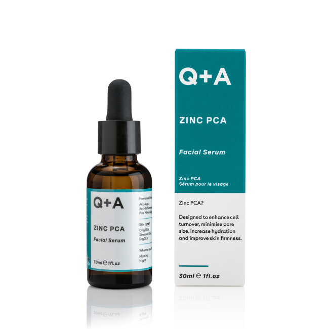 Q+A Zinc PCA Facial Serum 30ml Сироватка для обличчя з цинком — Фото 2