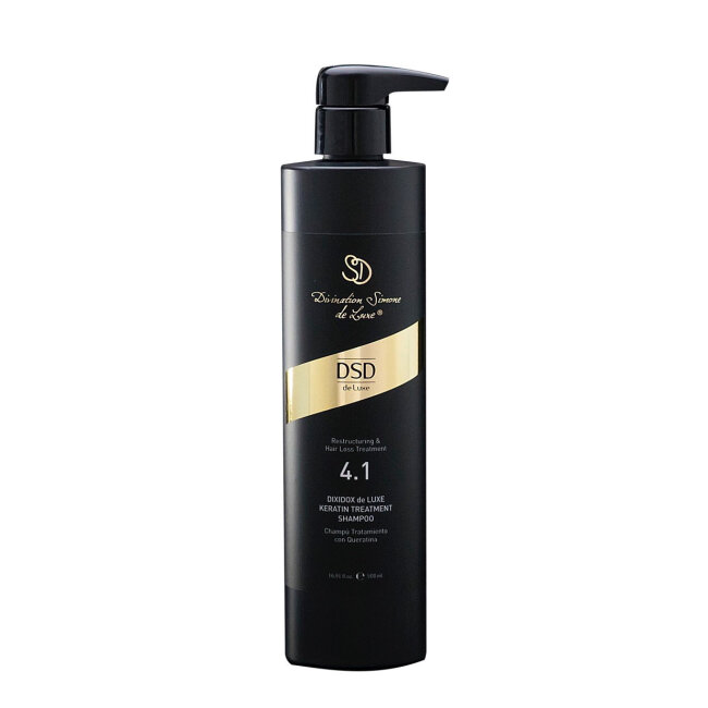 DSD de Luxe 4.1 Dixidox Keratin Treatment Shampoo 500ml Відновлюючий шампунь з кератином — Фото 1