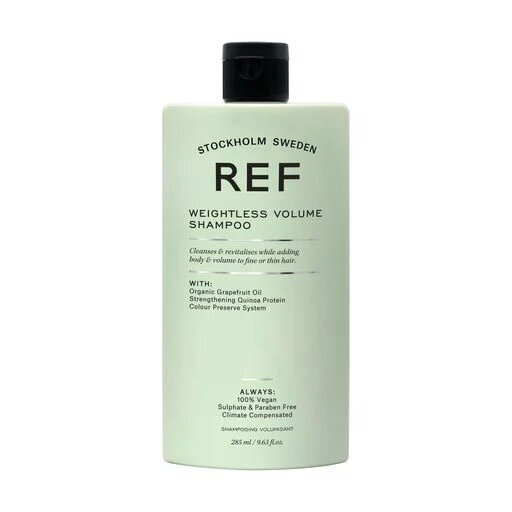 REF Weightless Volume Shampoo 285 ml Шампунь для об'єму волосся — Фото 1