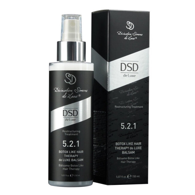 DSD de Luxe 5.2.1 Botox Like Hair Therapy Balsam 150 ml Незмиваємий відновлюючий бальзам Ботокс-Терапія — Фото 1