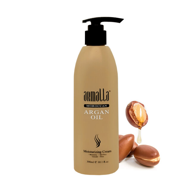 Armalla Moisturizing Cream (leave in conditioner) 300ml Несмываемый крем-кондиционер для волос — Фото 1