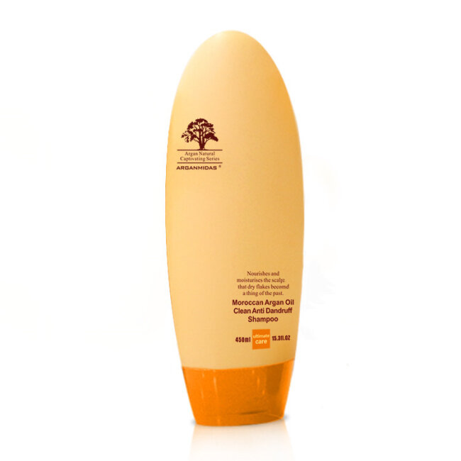 Arganmidas Moroccan Argan Oil Clean Anti Dandruff Shampoo 450ml Шампунь для волосся проти лупи — Фото 1