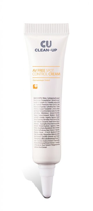 Cuskin Clean-Up AV Free Spot Control Cream 10 ml Локальное средство против воспалений — Фото 1
