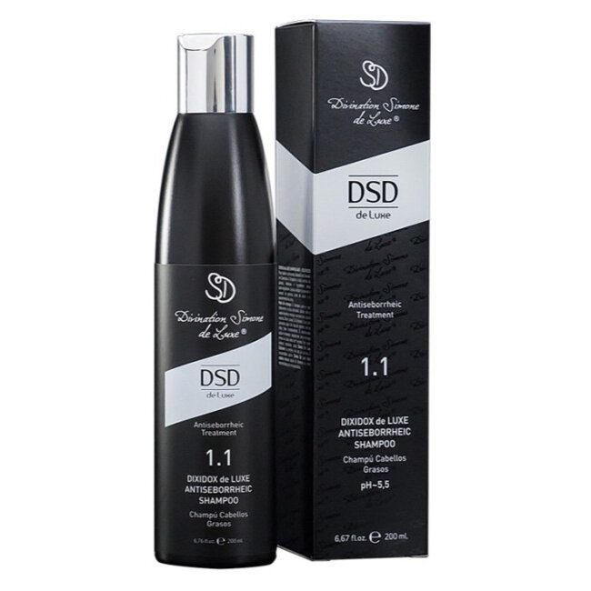 DSD de Luxe 1.1 Dixidox Antiseborrheic Shampoo 200 ml Антисеборейний шампунь — Фото 2