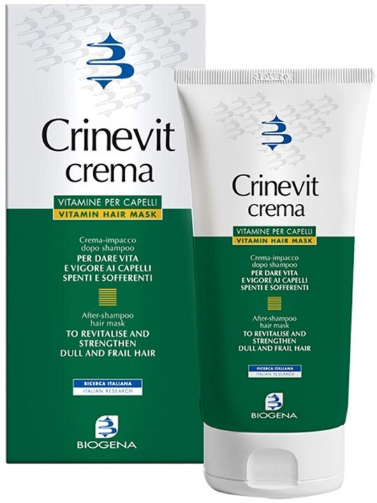 Biogena Crinevit Crema 150ml Зміцнювальна маска для волосся — Фото 1