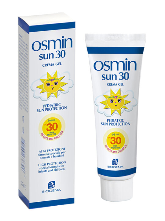 BIOGENA OSMIN Sun Crema Gel SPF 30 90ml Детский защитный крем — Фото 1