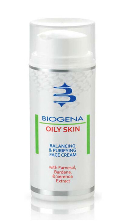 Biogena Oily Skin Balancing & Purifying Face Cream 50ml Матуючий крем для жирної шкіри — Фото 1