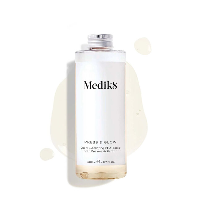 Medik8 Press&Glow Refill 200 ml Тонік з РНА кислотами (змінний флакон) — Фото 1