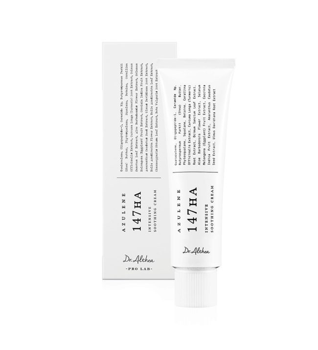 Dr. Althea Pro Lab Azulene 147 HA Intensive Soothing Cream 50ml Заспокійливий крем для обличчя з азуленом — Фото 1