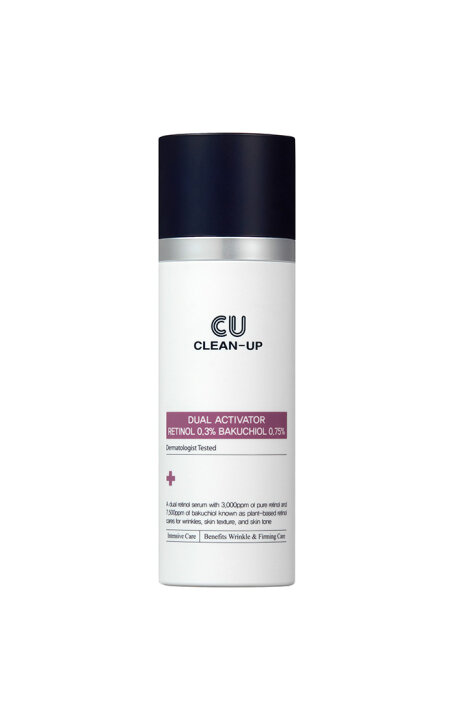 Cuskin Clean-Up Retinol Activator 0.3% Bakuchiol 0.75% 30ml Сироватка з ретинолом та бакучіолом — Фото 1