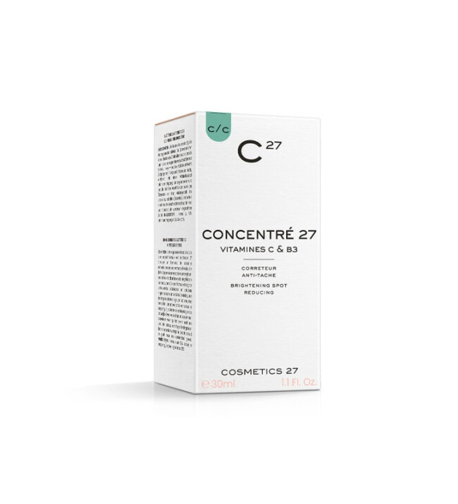 Cosmetics 27 Concentre 27 Vitamines C&B3 30ml Сироватка з ніацинамідои і вітаміном С — Фото 2
