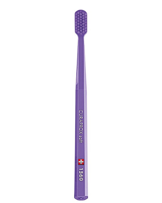 CURAPROX 1560 soft Зубная щетка (фиолетовая) — Фото 1
