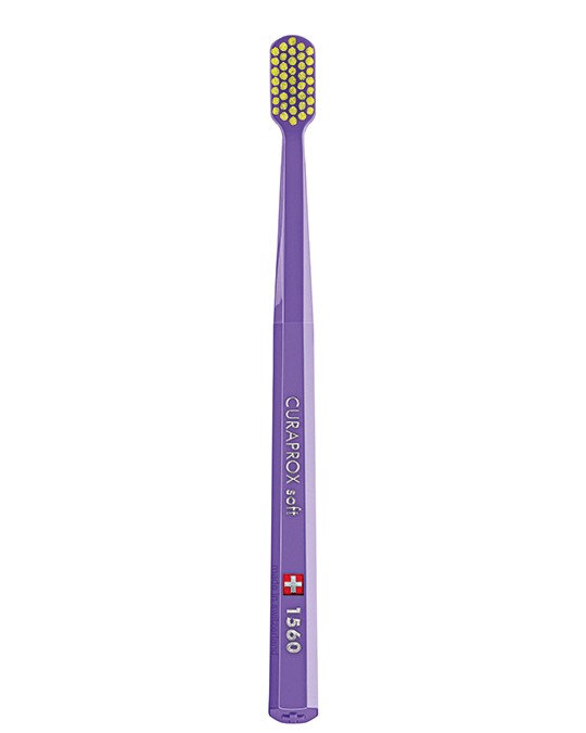 CURAPROX 1560 soft Зубная щетка (фиолетовая) — Фото 2