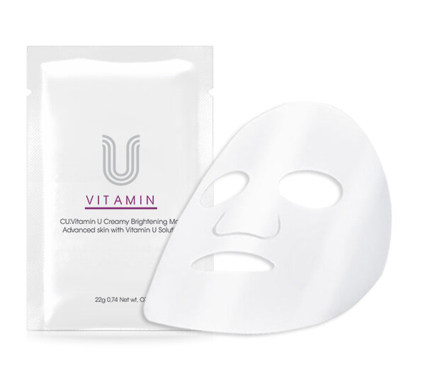 Cuskin Vitamin U Creamy Brightening Mask Тканева маска — Фото 1